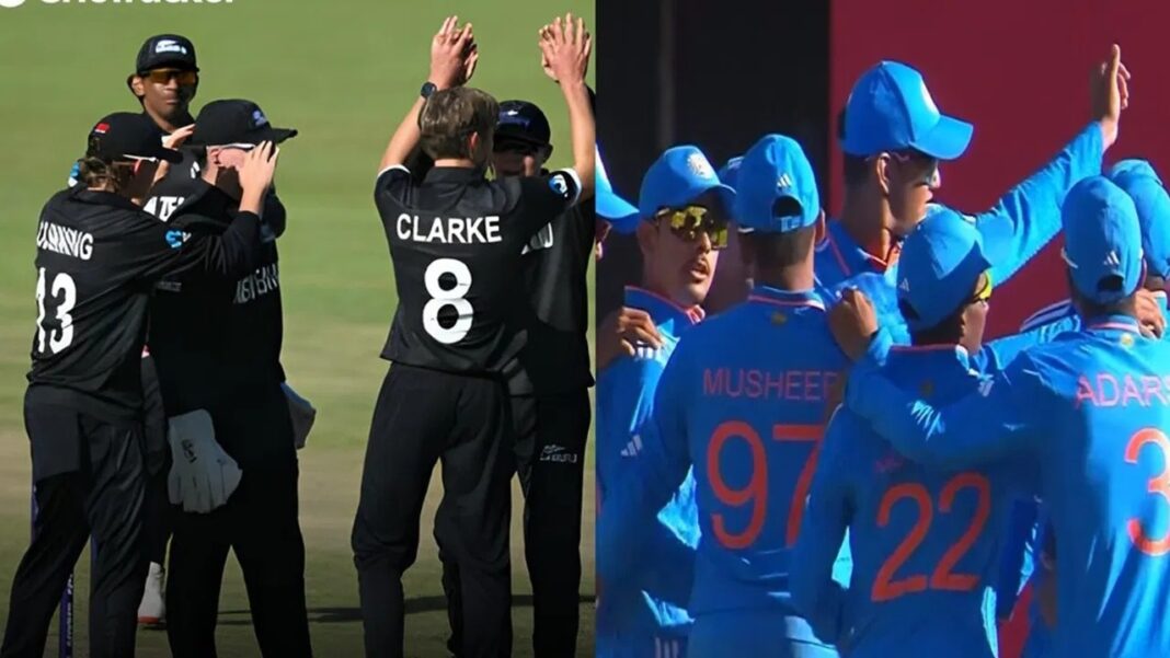 india national under-19 cricket team vs new zealand national under-19 cricket team match scorecard